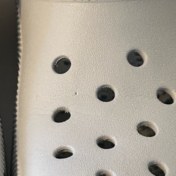 Crocs Classic Clogs Light Gray Size 8 Women’s Size 6 Men’s - Picture 2 of 7